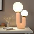 thumbnail image 4 of UEEYAC Danish Resin Bedside Lamp for Bedroom Medieval Vintage Matsubara Table Lamp, 4 of 19