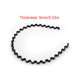 thumbnail image 4 of Guardurnaity Hair Hoop Metal Ondulado Grosor Negro Unisex Estilo simple Flexible Buenos regalos Equipo deportivo para hombres Mujeres Grandes olas Accesorio para el cabello Ola 3 Guardurnaity AP008943-11B, 4 of 6