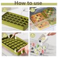 thumbnail image 5 of 3 Pack Ice Cube Tray,Easy-Release 84-Cube Ice Trays with Lid and Bin & Ice Scoop,BPA Free,Multicolor, 5 of 11