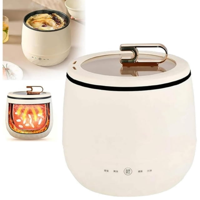 SNNROO Clearance!Cooking Utensils Smart Rice Cooker Multifunctional Electric Rice Cooker 6 In 1 Non Stick Ceramic Pot With Lid Hot Pot Electric Rice Cooker Portable Rice Cooker