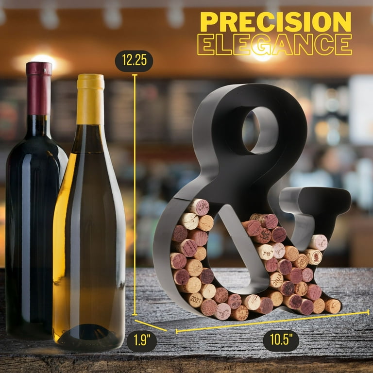 Letter wine cork holder best sale