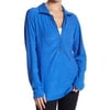 New Balance NEW Blue Womens Size XS 1/2 Zip Athletic Apparel Top