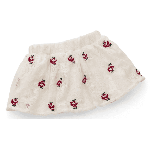 American Girl X Janie and Jack Holiday Rose Skirt for 18 inch Dolls