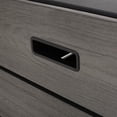 thumbnail image 5 of Camak Wood Resin Outdoor 55" Rectangular Fire Pit - 40,000 BTU, Gray, 5 of 9