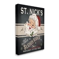 thumbnail image 3 of St. Nick's Sleigh Rides Vintage Style Sign Holiday Graphic Art Gallery Wrapped Canvas Print Wall Art, 3 of 7