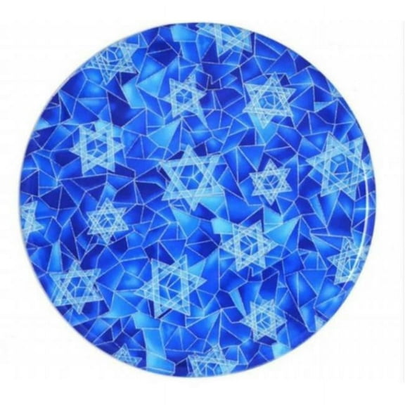 Andreas JO-244 Jewish Star Blue Jar Opener- Pack of 3
