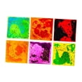thumbnail image 2 of 6 Piezas De Juguetes Sensoriales De Gel Líquido Suave Con Almohadillas Sensoriales De Agua, Baldosas Cuadradas De Movimiento Líquido Cuadrado, 2 of 9