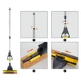 thumbnail image 2 of Sponge Mop Home Commercial Use Tile Floor Bathroom Garage Cleaning with Total 1 Sponge Head Squeegee and Extendable Telescopic Long Handle 42.5-52 Inches, 2 of 7