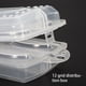 thumbnail image 2 of Yuarrent Mini caja de sedal de pesca, organizador de plástico, contenedor de almacenamiento ligero multiusos portátil, estuche de almacenamiento para el Pescar Yuarrent OD029657-00, 2 of 6