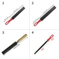 thumbnail image 3 of Portable Rhombus File SharpenerWoodworking Tool For Detailed Carving Projects, 3 of 9