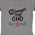 thumbnail image 3 of Inktastic Chd Awareness Month Ribbon Boys or Girls Baby Bodysuit, 3 of 4
