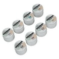 thumbnail image 5 of Crema de esmalte de uñas con purpurina, juego de esmalte de gel sólido para uñas, 8 colores, crema de esmalte de uñas de grano de concha nacarada para salón de uso doméstico, 5 of 5