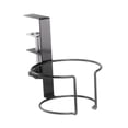 thumbnail image 3 of Portavasos de escritorio con abrazadera para mesa, fácil de instalar, para dormitorio, juegos, escritorio, ahorra espacio, sin taladros, organizador Negro, 3 of 8