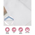 thumbnail image 6 of Blue Striped Kitchen Dish Towels for Drying Dishes Set of 4, Modern Minimalist Ombre Vertical Stripes Waffle Weave Microfiber Hand Tea Bathroom Towels Quick Dry & Absorbent Towel 12x12, 6 of 7