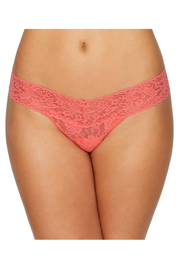 Womens Signature Lace Low Rise Thong Style-4911