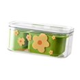 thumbnail image 4 of Cesta de drenaje para frutas, cesta para lavar verduras, colador de verduras con tapa, lavabo para lavar frutas, colador de frutas multifuncional Verde, 4 of 8