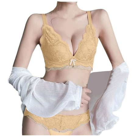 Leakproof Ladies Underwear Women s Lace Summer Underwear Underwear Collection Sag Bra Set Sexy Underwear for Women(Size:36)