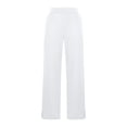 thumbnail image 5 of Women Wide Leg Pants With Pockets High Waist Stretch Casual Fashion Yoga Pants Sweatpant Comfy Loose Trousers, 5 of 6