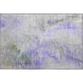 thumbnail image 2 of Addison Rugs Mayfield Premium Machine Washable Transitional Abstract Lavender Rectangle Rug, 1'8" x 2'6", 2 of 6