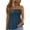 577#Navy, variant on Women's Backless Tube Tops - Strapless Tie Dye Ruffled Sleeveless Trendy Going Out Bandeau Tops Gray L