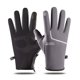 thumbnail image 2 of Fiudx Guantes de Invierno, Diseño Térmico para Pantalla Táctil, Palma de Cuero Antideslizante, Resistentes Al Viento y Transpirables, para Deportes Al Aire Libre y Conducción, Unisex, Hebilla Portáti, 2 of 3