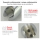 thumbnail image 4 of Monstrate Soporte de ducha Soporte de rociador Montaje de boquilla Aleación de zinc A prueba de herrumbre Mano de obra fina Tamaño compacto Juegos de accesorios de baño Dorado, 4 of 6