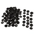 thumbnail image 1 of DOLITY Screw Cover Cap Hole Plug Furniture Hinge Hole Cap 50PCS Black, 1 of 9
