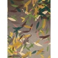 thumbnail image 2 of Urban Road 25x32 White Modern Wood Framed Museum Art Print Titled - Autumn Rain, 2 of 4