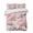 LightCoral, variant on Quilts Full Size, Romantic Pink Roses Soft Comforter Bedding Set for Bed, Watercolor Botanical Floral Lightweight Quilted Bedspread with Pillow Cover(2 Pieces) for All Season, 78x90 Inch