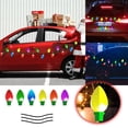thumbnail image 2 of SIfdSeng Get it Fast Refrigerator Garage Door Stickers Light Bulb Car Stickers Honeycomb Lattice Reflective Stickers Holiday Decoration, 2 of 9