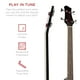 thumbnail image 5 of Best Choice Products Bajo eléctrico acústico - Tamaño completo, 4 cuerdas, bajo con trastes - Negro, 5 of 5