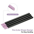 thumbnail image 4 of Uxcell 10pcs Pumice Stone Nail File, Pumice Nail Polishing Stick Cuticle Remover, Professional Quartz Stone Nail Filing Tool, Black, 4 of 6