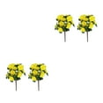 thumbnail image 4 of mmirethe 2x Faible Entretien Apparence Réaliste Faux Fleurs et Plantes Large Application Jaune 2Set, 4 of 6