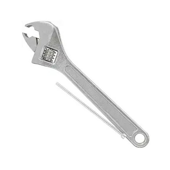 Door Hinge Adjustment Tool Adjustable Wrench Large Opening Long Handle Spanner Mechanical Workshop Hand Repair Tool