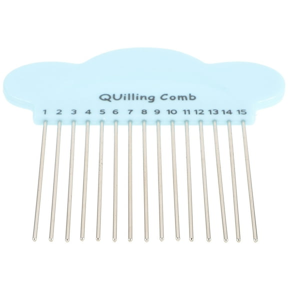 FONDOTIN Manual Paper Quilling Machine Paper Quilling Comb Multi Quilling Tool 1Pcs 3.9x3.9in