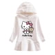 thumbnail image 3 of Hello Kitty primavera y otoño nuevos niños vestido suéter con capucha niña lindo dibujos animados dulce señora falda bebé algodón vestido cómodo, 3 of 5