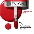 thumbnail image 4 of Revlon Ultra HD Snap Vegan Glossy Nail Polish, 030 Cherry On Top, 0.27 fl oz, 4 of 13