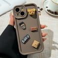 thumbnail image 2 of Funda de oso DIY para Samsung S24 Ultra, A55, 5G, A54, A15, S22, S23, S21, S20 FE, A52, A34, A33, A35, A32, A14, A13 Plus, Funda de silicona suave, 2 of 5