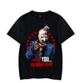 thumbnail image 2 of Terrifier Halloween Tshirt Scary Horror Movie Merch Cosplay Short Sleeve T-shirt Summer For Men/Women Streetwear, 2 of 3