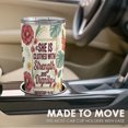 thumbnail image 4 of Christian Tumbler 20oz Strength & Dignity Coffee Tea Cup with Lid for Women Proverb Encouraging Bible Verse Pink Floral, 4 of 6