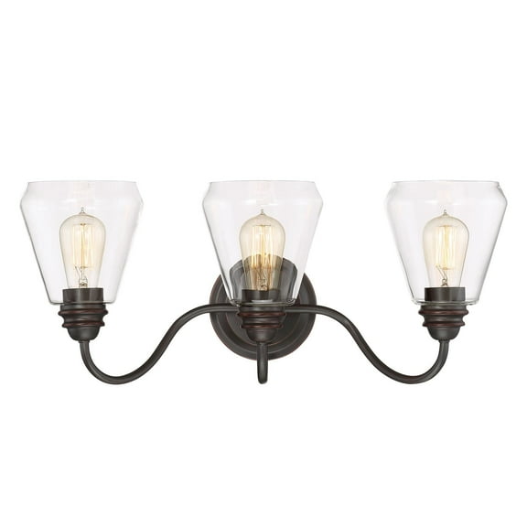 90203-SB-Designers Fountain-Foundry - Three Light Bath Vanity