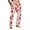 Beige, variant on Wutalume Men's Drawstring Pocket Flannel Pants with Festive Print, Warm Homewear Sleep Pants for Cozy Nights and Relaxation,Beige L