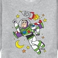 thumbnail image 3 of Toy Story - Spaced Out - Men's Crew Neck Fleece Pullover, 3 of 5