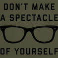 thumbnail image 3 of CafePress - Don't Make A Spectacle Of Yourself Dark T Shirt - Men's Classic Graphic Cotton T-Shirt, 3 of 4