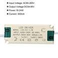 thumbnail image 4 of Uxcell 1824W 300mA LED Driver AC 85 to 265V Output 54 to 80V DC Female Connector Transformer 2pcs, 4 of 5