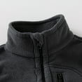 thumbnail image 4 of Esaierr 2-10Y Kids Baby Boys Girls Fall Winter Vest Jacket Fleece Thickened Sleeveless Jacket Stand Collar Zipper Warm Winter Waistcoat Outerwear with Pockets, 4 of 8