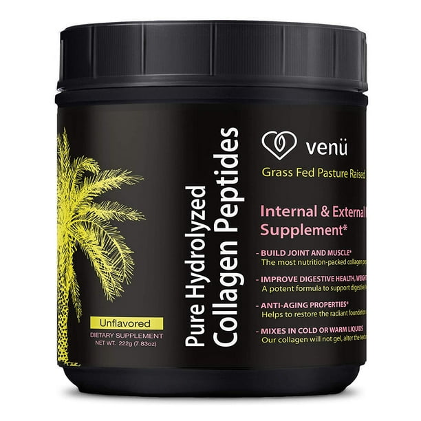 Hydrolyzed Collagen Peptides Powdered Protein Drink Mix Helps Improve