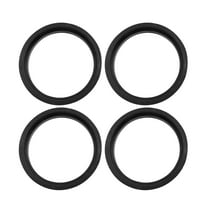Hub Centric Rings Wheel Bore Center 67.1 to 57.1mm Black Plastic 4pcs