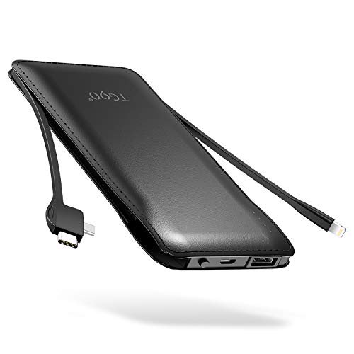 Cell Phone External Battery Packs TG90 10000mAh Power Bank with Built