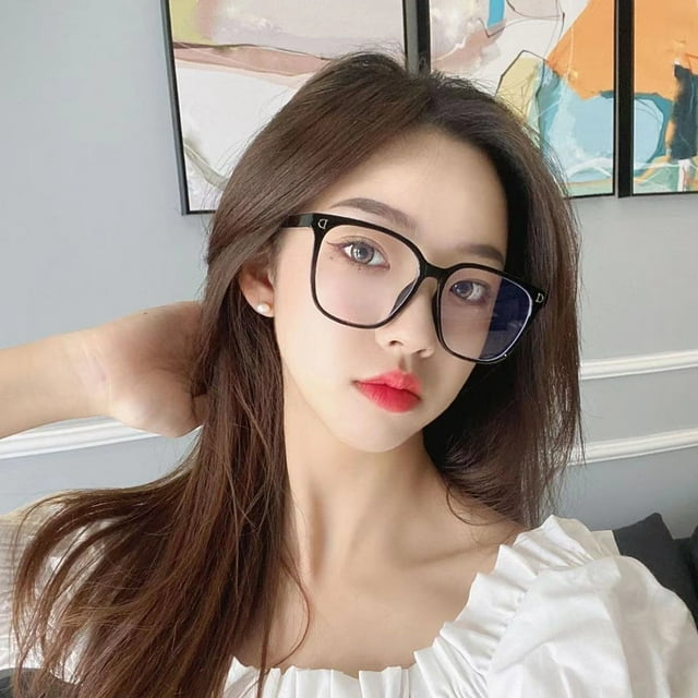 YAOBAMM Blue Light Protection Glasses Blue Light Blocking Glasses Unisex Clear View Large Frame Strong Hinge Smooth Transparent Eye Protection Clear Bluelight